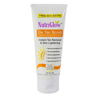 NutriGlow De Tan Scrub For Instant Tan Removal & Skin Lightening
