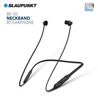 Blaupunkt BE50 IPX5 Neckband Bluetooth Earphone Comfort fit and HD Sound and High Sensitivity Mic