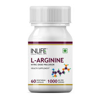 INLIFE L-Arginine 1000mg (60 Veg. Capsules)