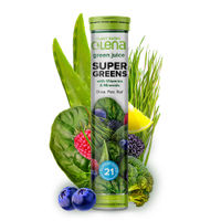 Olena Super Greens Effervescent Tablets - Fresh Lemon Flavour