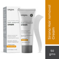 Sirona Talc Free Hair Removal Cream for Sensitive Skin with Aloe Vera Vitamin E & Shea Butter