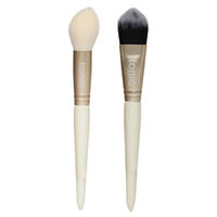 Toniq Beauty Pearl Glam Foundation Brush ( Set Of 2 )