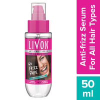 Livon Hair Serum for Women & Men| All Hair Types |Smooth, Frizz free & Glossy Hair