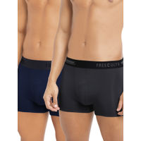 FREECULTR Anti-Microbial Air-Soft Micromodal Underwear Trunk Pack Of 2 - Multi-Color