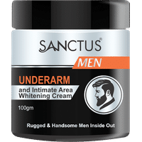 SANCTUS Underarm & Intimate Area Whitening Cream For Men