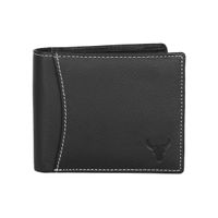 NAPA HIDE RFID Protected Genuine High Quality Black Leather Wallet For Men