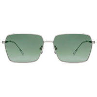 John Jacobs Green Square Sunglasses-JJ S12816