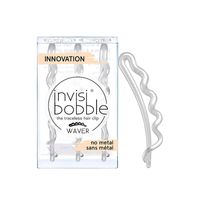 Invisibobble Waver Hair Clip Crystal Clear , 3 Pack