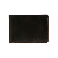 90 Feet By Dharavi Market Black Wallet With Multi Pocket