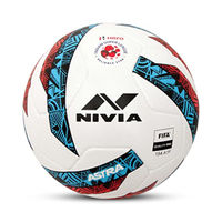 Nivia Fifa Quality Pro Astra With ISL Logo (White) Soccer Ball (Size 5)