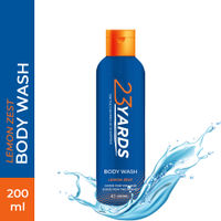 23 Yards Invigorating Body Wash For Men With Hydrating Aloe Vera, Shea Butter And Coconut Oil