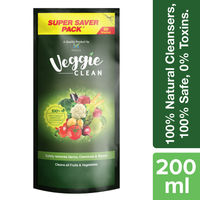 Veggie Clean Fruits & Vegetables Washing Liquid, Removes Germs, Bacteria, Chemicals & Waxes
