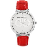 Gio Collection Women's Silver Round Analogue Watch