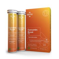 Setu Curcumin: Boost Effervescent Tablets - Orange Flavour