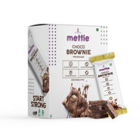 Mettle Choco Brownie Protein Bar - Pack of 6
