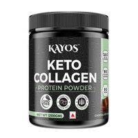 Kayos Keto Collagen Powder With MCT Oil - Low Carb Pre-Workout Protein Powder For Weight Loss