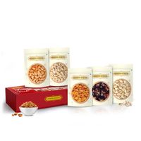 Ministry of Nuts Dry Fruits - Pack Of 5 - Almonds, Raisins, Cashews, Pistachios, Dates