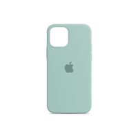 Treemoda Mint Green Solid Silicone Apple iPhone 13 Pro Max Back Case 6.7 (Inch)