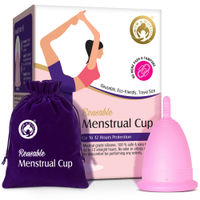 Mom & World Reusable Menstrual Cup For Women