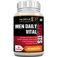 MuscleXP Men Daily Vital Sports MultiVitamin (6 Health Blends & Amino Acids)