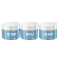Azani Active Care Ice Balm Instand Pain Relief Long Lasting - Pack of 3