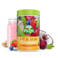 Plix Fit & Slim Strawberry Smoothie, Meal Replacement Drink, Healthy Weight Management Shake