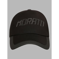 Antony Morato Black 9000 Solid Baseball Cap