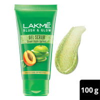 Lakme Blush & Glow Green Apple Apricot On Skin Deep Cleansing Gel Scrub