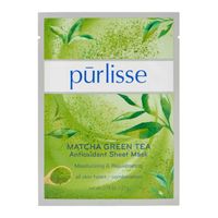 Purlisse Beauty Matcha Green Tea Antioxidant Sheet Mask