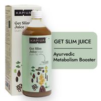 Kapiva Ayurveda Get Slim Juice - (Helps Burn Fat Naturally)- Goodness of 12 Ayurvedic Herbs