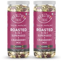 Healthy Treat Roasted 5 In 1 Seed + Cranberry Mix - Pack Of 2