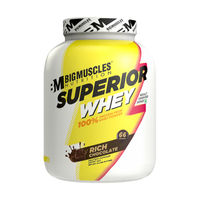 Big Muscles Nutrition Superior Whey Protein Rich Chocolate Powder