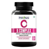 Simply Nutra Vitamin B Complex- 120 Veg Tablets