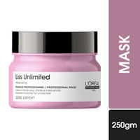 L'Oreal Professionnel Liss Unlimited Hair Mask with Pro-Keratin + Kukui Nut Oil, Serie Expert