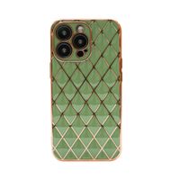 Peeperly iphone13 pro (6.1inch) Luxury Diamond Bling Plating Soft TPU Case-Green