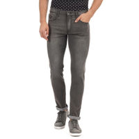 Pepe Jeans Grey Solid Jeans