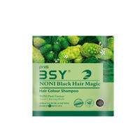 BSY Noni Black Hair Magic - Hair Dye Shampoo (12ml x 12 Sachets)