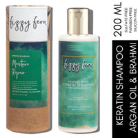 Fizzy Fern Moisture Repair Keratin Shampoo With Argan Oil and Curry Leaf Extract
