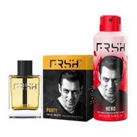 FRSH By Salman Khan Set Of Edt Party & Deodorant Hero