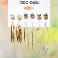 Pipa Bella by Nykaa Fashion Combo Of 6 Classic Earrings(6)
