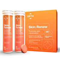 Setu Skin Renew Glutathione With Vitamin C For Clear, Glowing Skin - 30 Effervescent Tabs