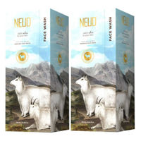 Neud Goat Milk Premium Face Wash For Men & Women - Pack of 2