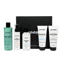 Groomd Grooming Shave And Body Kit For Men Skin Care Regime 100% Vegan & Cruelty-free