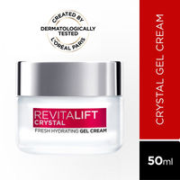 L'Oreal Paris Revitalift Crystal Gel Cream | Oil-Free Face Moisturizer With Salicylic Acid