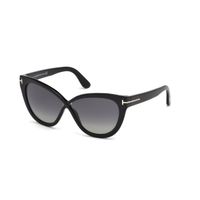 Tom Ford FT0511 59 01d Iconic Cat Eye Shapes In Premium Acetate Sunglasses