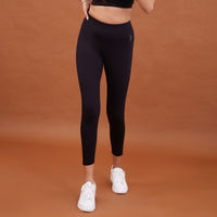 Nykd All Day Essential Cotton Leggings - NYAT076 Anthracite