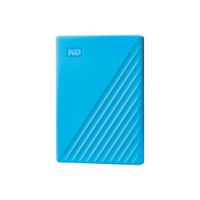 WD My Passport 2TB External-Portable HDD, Blue - Auto Backup, HW Encryption & Password Protection