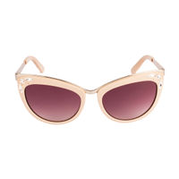 Swarovski Sunglasses Cat-Eye With Pink Lens For Women