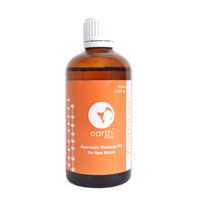 earthBaby Ayurvedic Massage Oil For New Moms, Certified 100% Natural Origin
