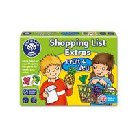 Orchard Toys Shopping List Extras - Fruits And Vegetables - Multi-Color (Free Size)